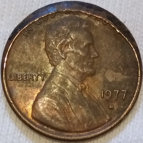 1977-D-Lincoln-Cent-Possible-Attrition-Error,-Something-Else-Or-PMD?